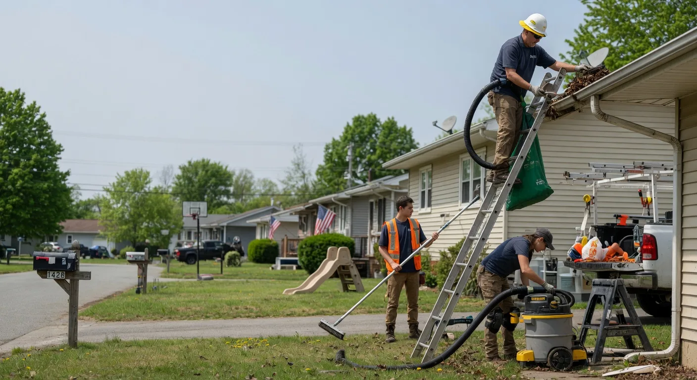 Gutter Installation in Morrisonville, IL near me